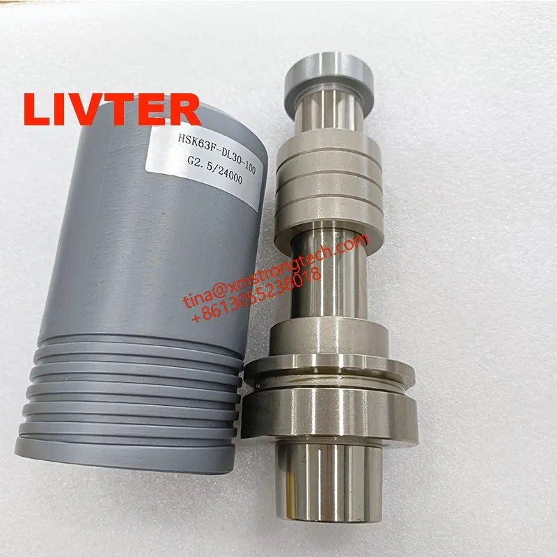 LIVTER Tool HSK63F-DL30-100 Collet Chuck Tool Holder 24000 RPM at G2.5