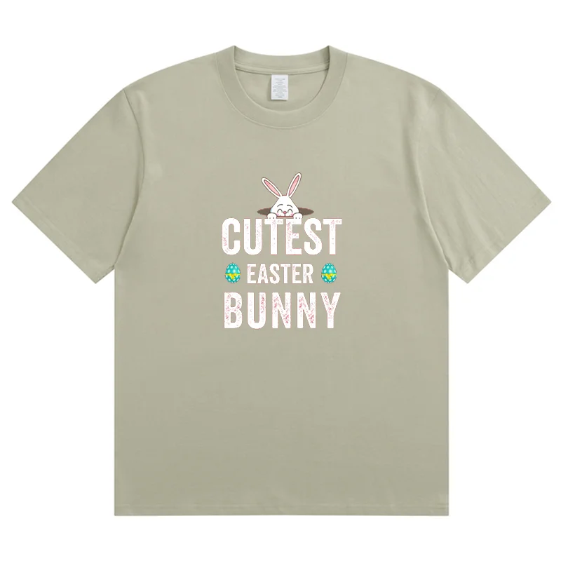 Summer New Cutest Easter Bunny Fashion Sports Women's T-Shirt Harajuku Graphic Clothing Women's Top,Drop Ship