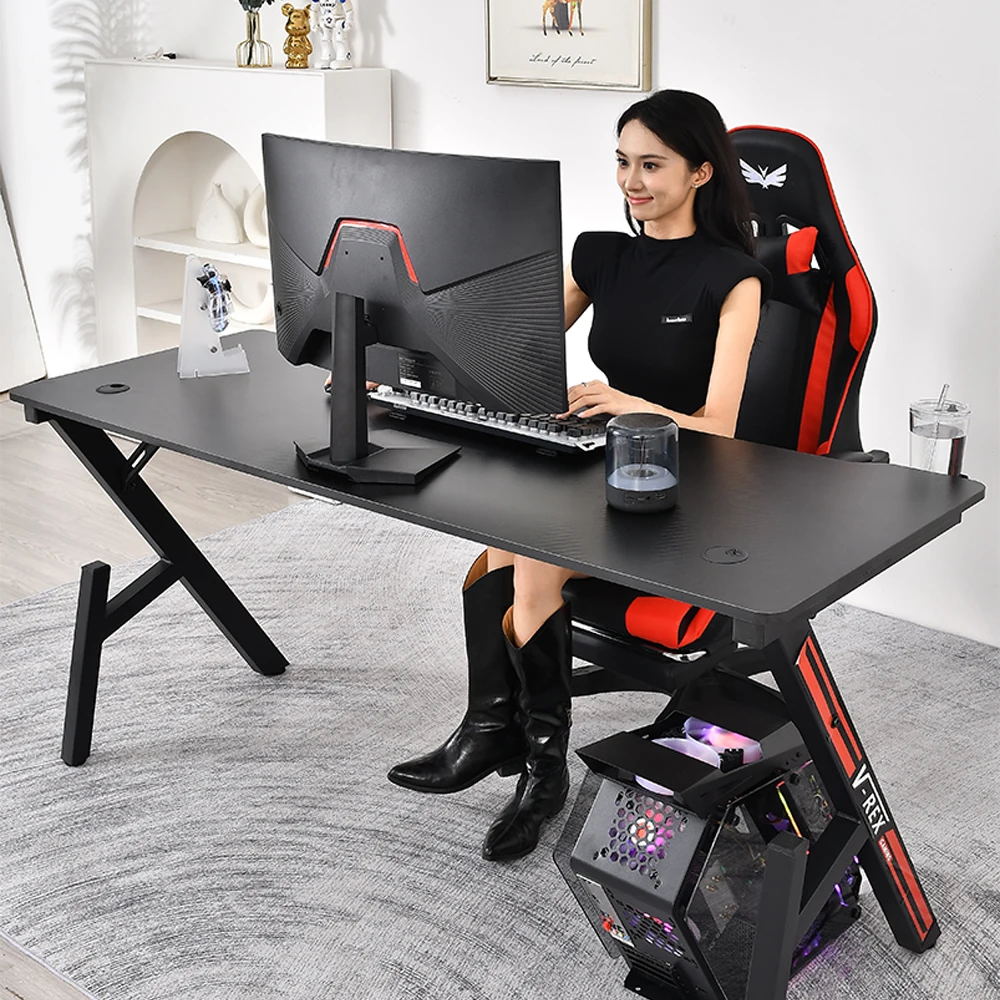 AUS V-REX Type A Gaming Desk Computer Desk for 1 person 2 people 800 1000 1200 1400 1600