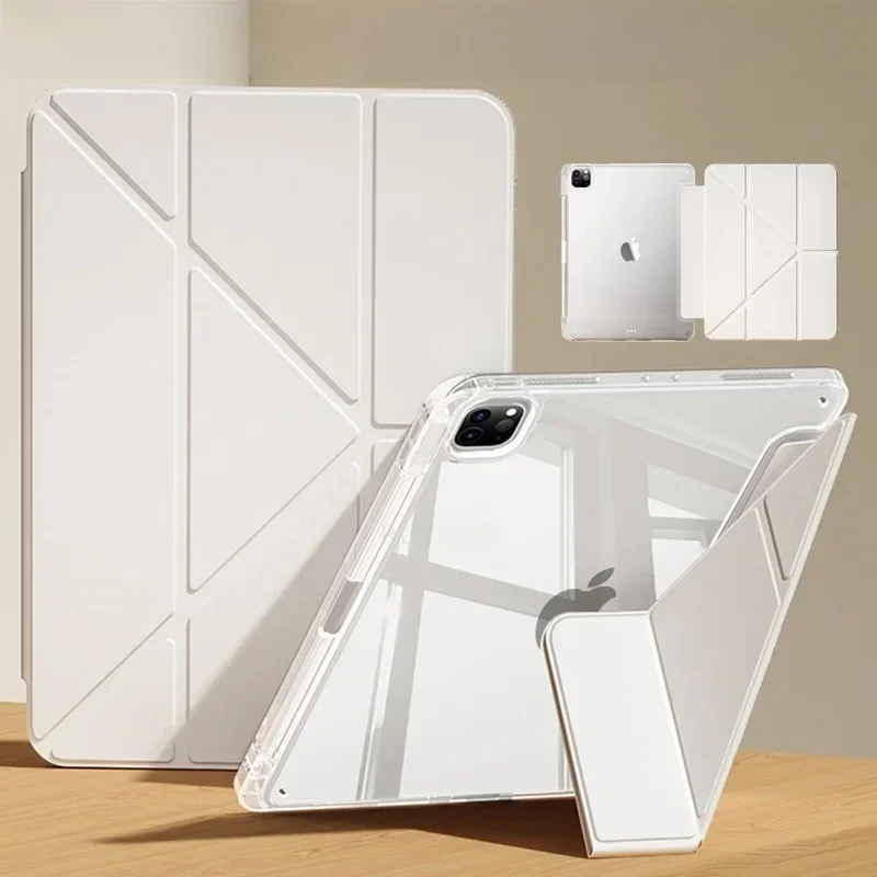 Magnetyczne etui Y Fold do iPada A19 2026 A16 2025 Air5 4 Air11 13 M4 M3 M2 M5 Pro11 13 12.9 10th 9th 8th 6/5th 10.9 10.5 10.2 9.7 — zdjęcie produktu 7