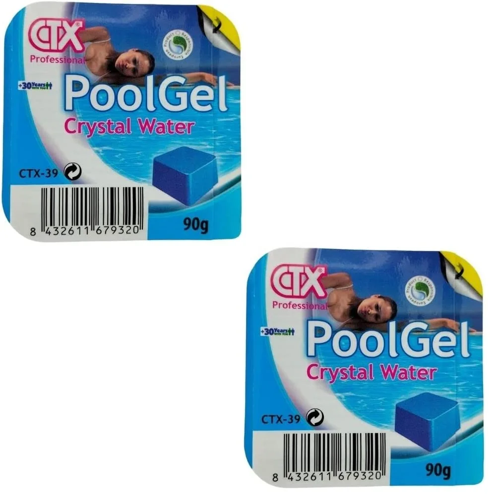 Astralpool PoolGel CTX-39 2 Pack: La Soluzione Definitiva per Acqua Cristallina e Pulizia Ottimale della Piscina