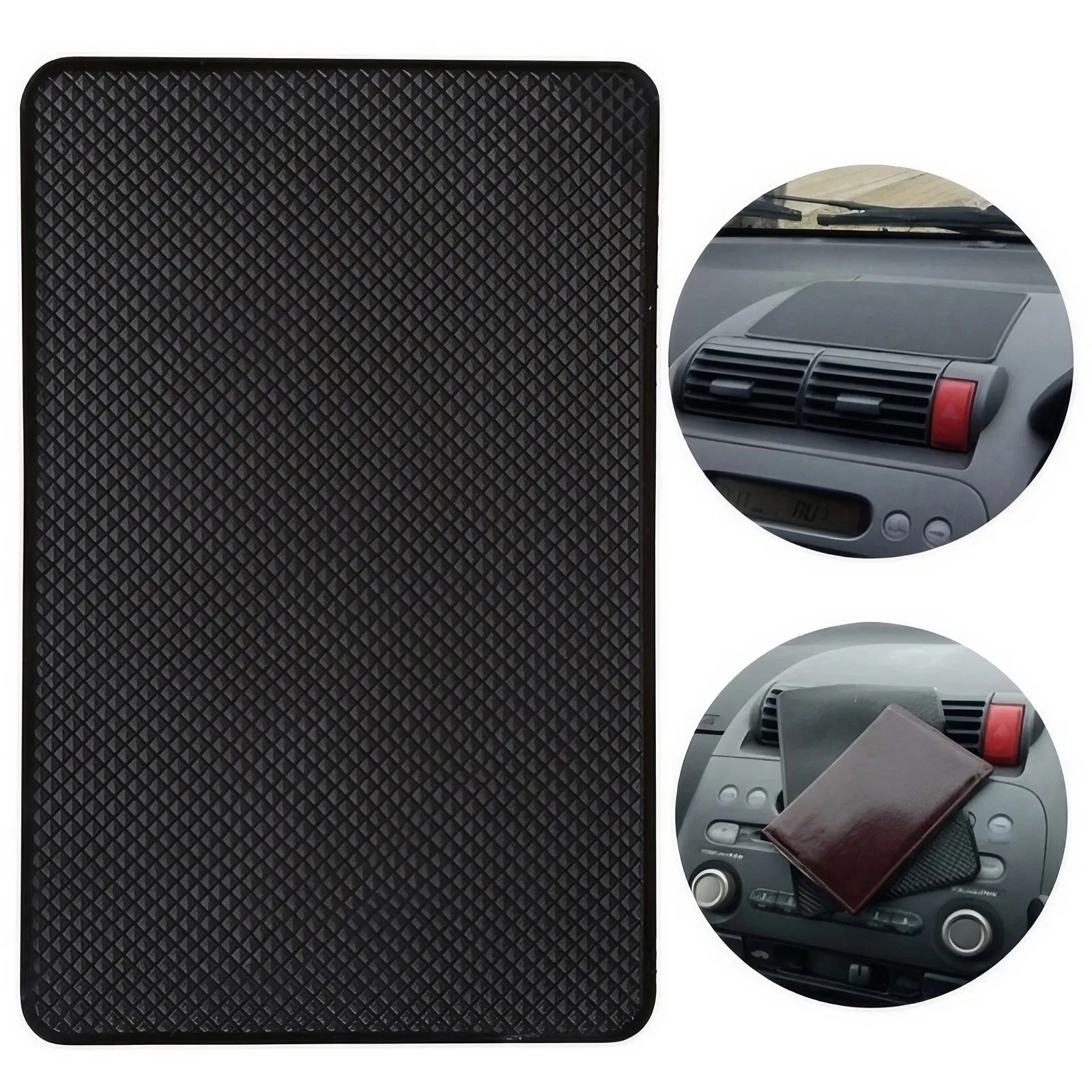 Big Car Dashboard Sticky Anti-Slip PVC Mat Silicone Anti-Slip Storage Mat Pads Non-Slip Sticky Pad for Phone Key Holder