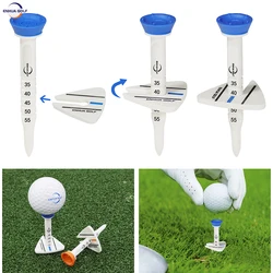 Control Golf Tees 6pcs/1PC Golf Tacks Golf Practice Holder Outdoor Mini Golf Training Aids Accessory Ball Stud Golf Supplies