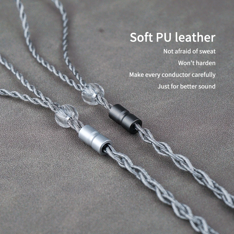 Bgvp f5 mmcx cabo de atualização 4 vertentes 560 núcleos monocristalino cobre prata chapeado 3 em 1 tomada intercambiável melodia original