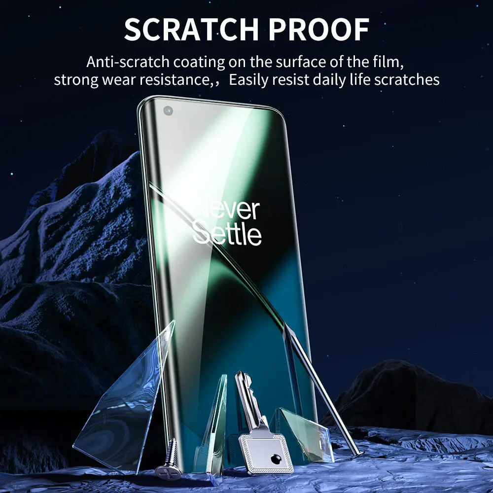 Защитная пленка SmartDevil для Oneplus 11 10 Pro, квантовая пленка с полным покрытием, с защитой от отпечатков пальцев, для OnePlus Ace 2 Pro
