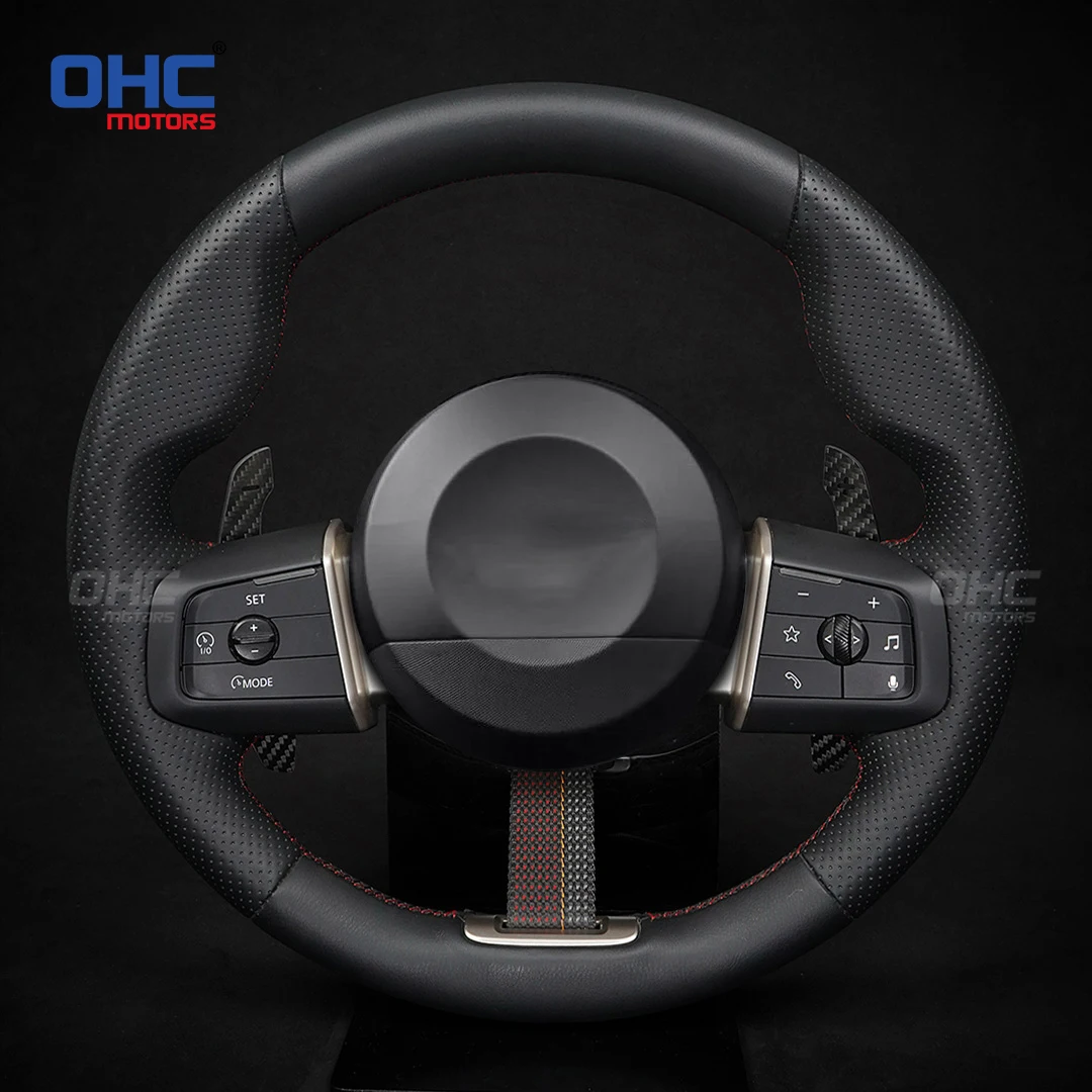 OHC Magnetic Carbon Fiber Paddle Shifter For MINI Cooper F66 F65 2024 Countryman U25 2024 Magnetic Attraction Function