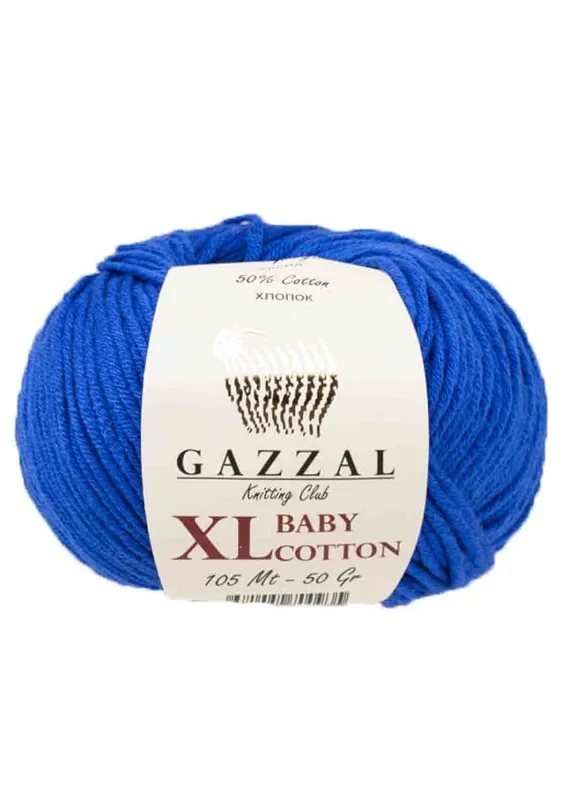 Gazzal Baby Cotton XL Hand Knitting Yarn, 50 Grams 150 Meters, Thread, Crochet, Bath Sponge, Cardigan, Blouse, Quality, Beret, Hobby, Knit, Packs,