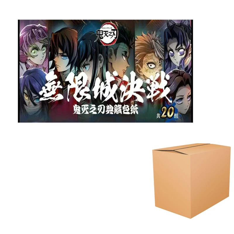 

Demon Slayer Collection Cards Booster Box Wave1the Decisive Battle In Infinity City Kid Stoys Playing Cards Tables Games Tcg
