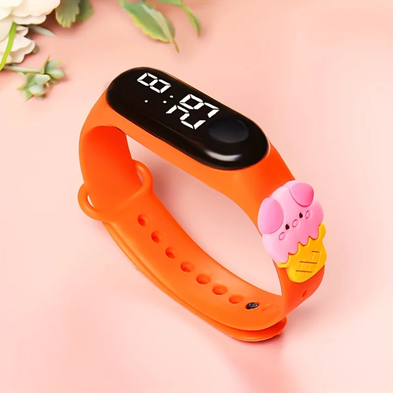Cute Doll Bracelet LED Electronic Watch for Kids, Creative Cartoon Doll Gift - view 5