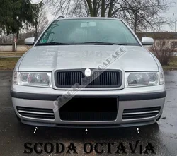 For SKODA OCTAVIA Mk1 Mk2 1u CUPRA R FRONT SPOILER BUMPER LIP Front Bumper Cup Chin Spoiler Lip Splitter Euro Universal Sport