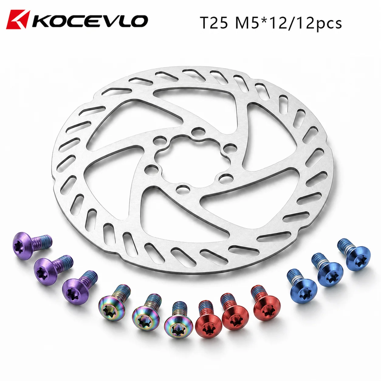 Mtb Brake Rotor - Śruby mocujące tarczę hamulcową KOCEVLO MTB