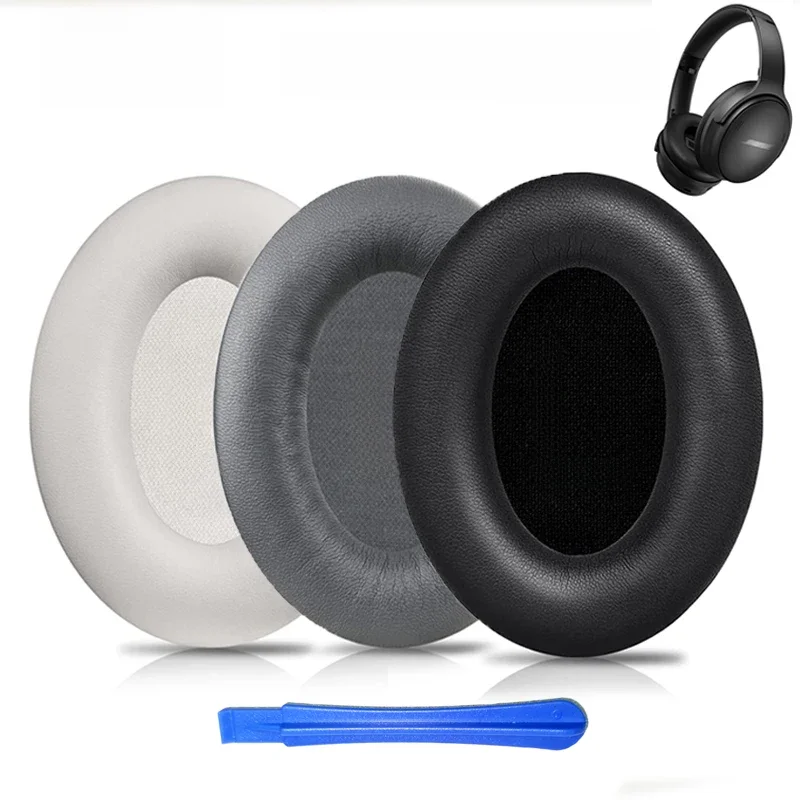 Wymienne nauszniki KUTOU do słuchawek BOSE QC45, QuietComfort 45, QuietComfort SE (QC SE) z pianki memory foam. — zdjęcie produktu 7