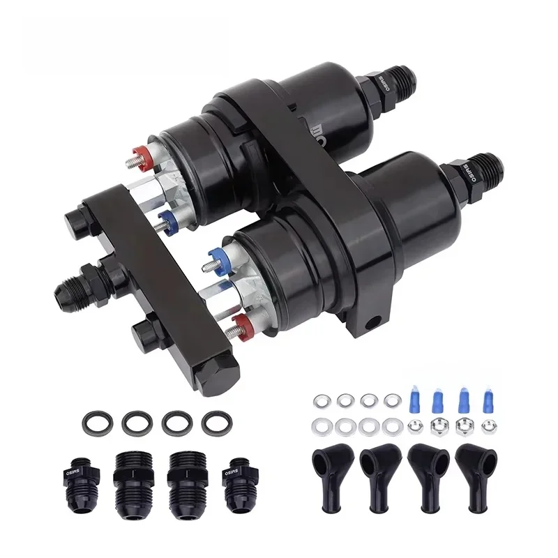 Zewnętrzna pompa paliwa 300LPH z zestaw wsporników i filtrem AN8 pasuje do BOSCH 044 0580254044 — zdjęcie 2