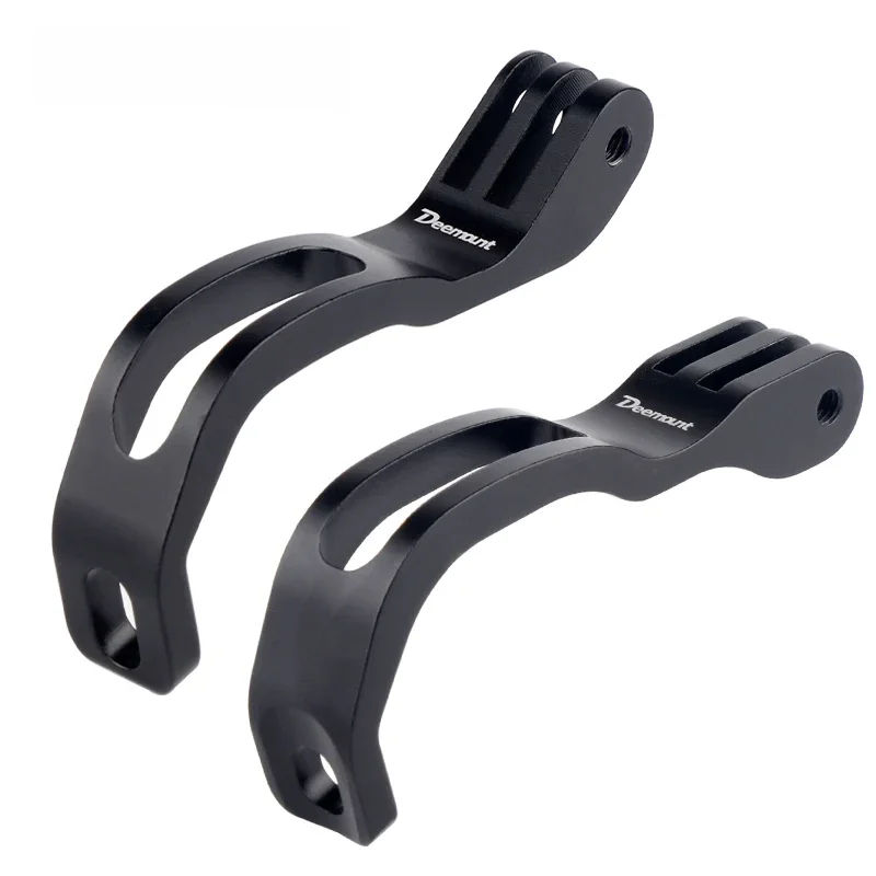 AliExpress DEEMOUNT Deemount Front Fork Install Headlight Stand Mount Action Camera Clamp Rack Fits Gopro Interface Brompton Road Bike Mtb Parts