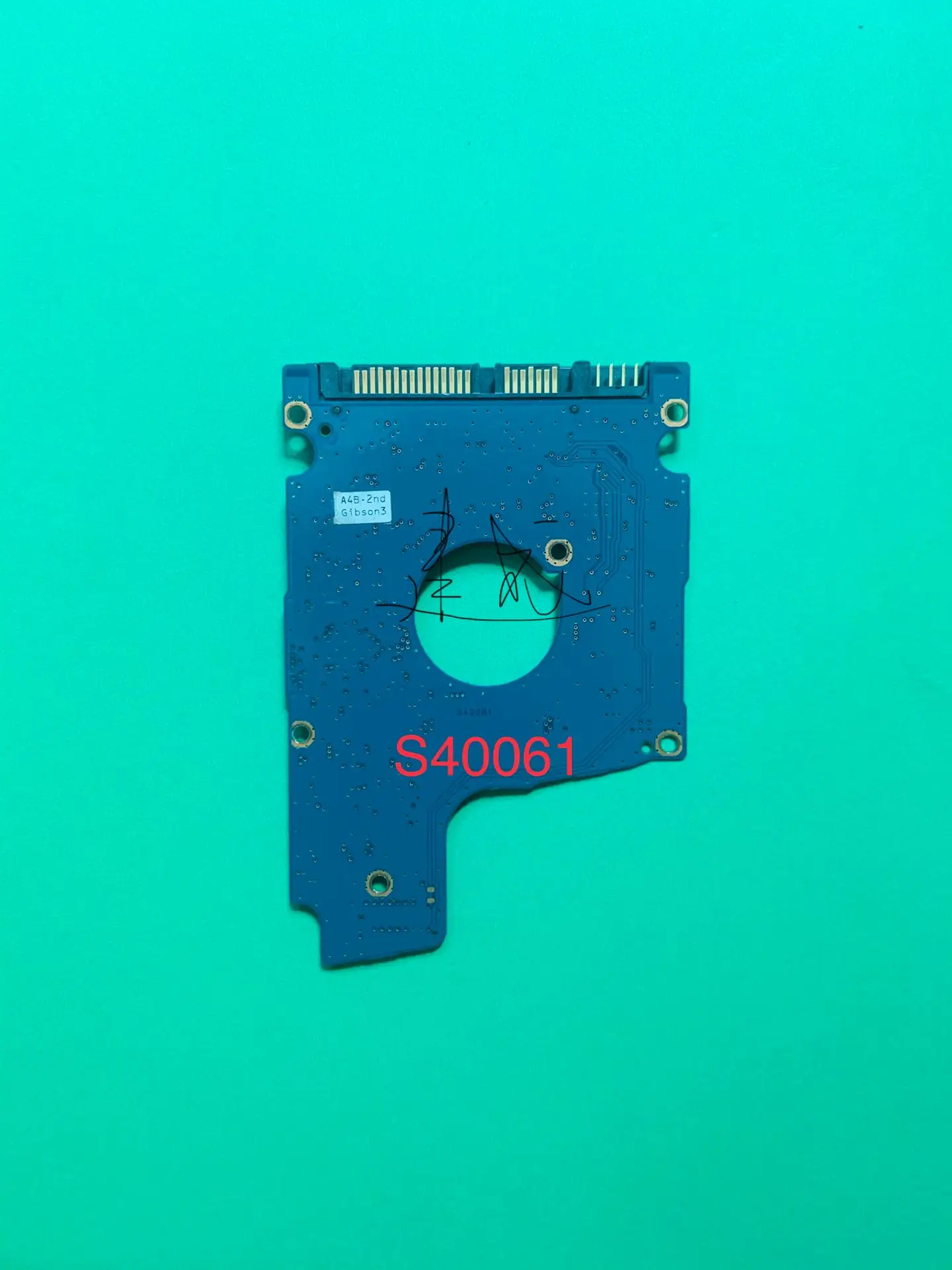 Toshiba s40061 s40097 płyta główna HDD konserwacja dysku twardego PCB