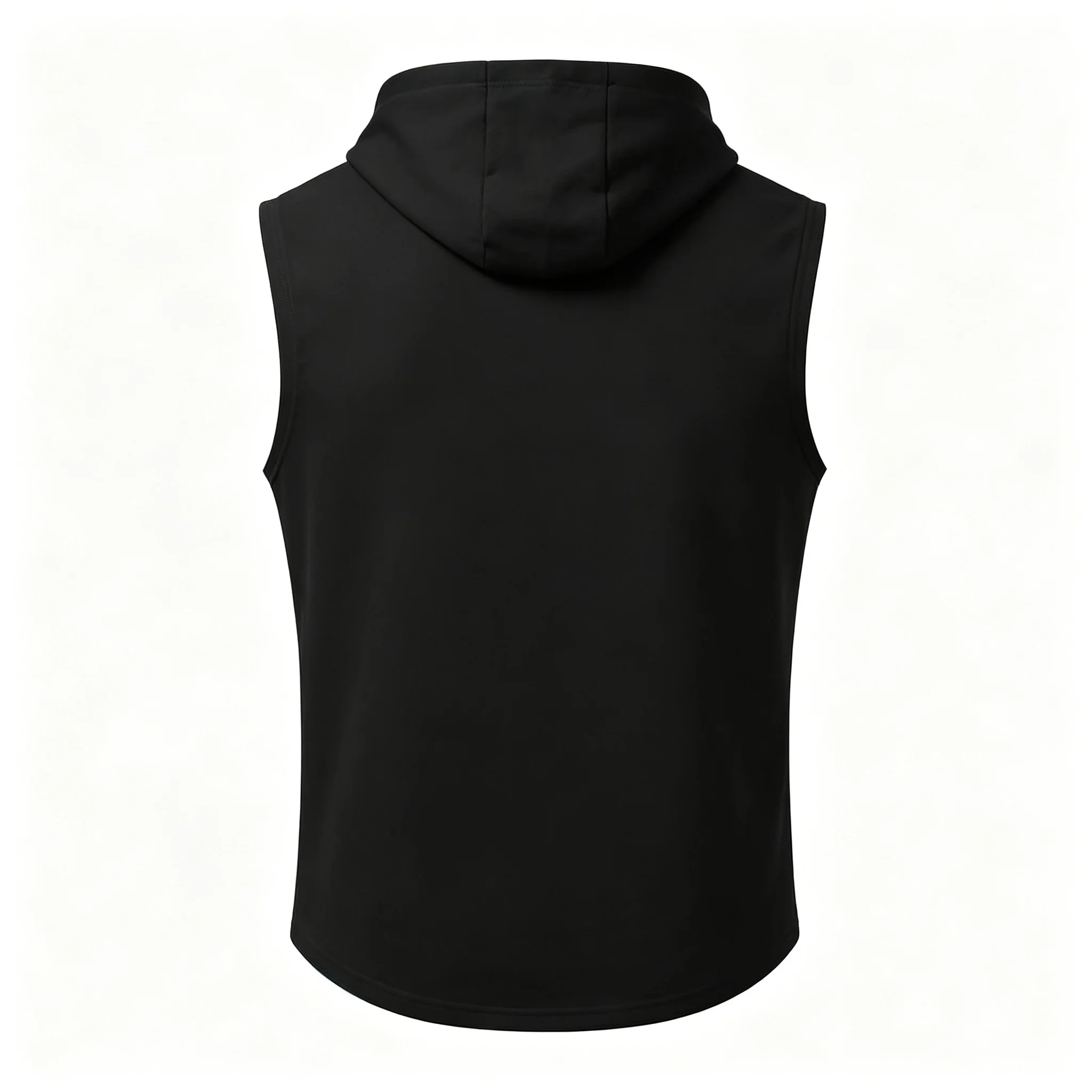Herren Ärmelloses Hoodie-Tanktop mit Bullenkopf-Print, Fitness-Workout-Weste, Ärmelloses Kapuzenshirt, Lässige Sport-Tanktops – Detail 3