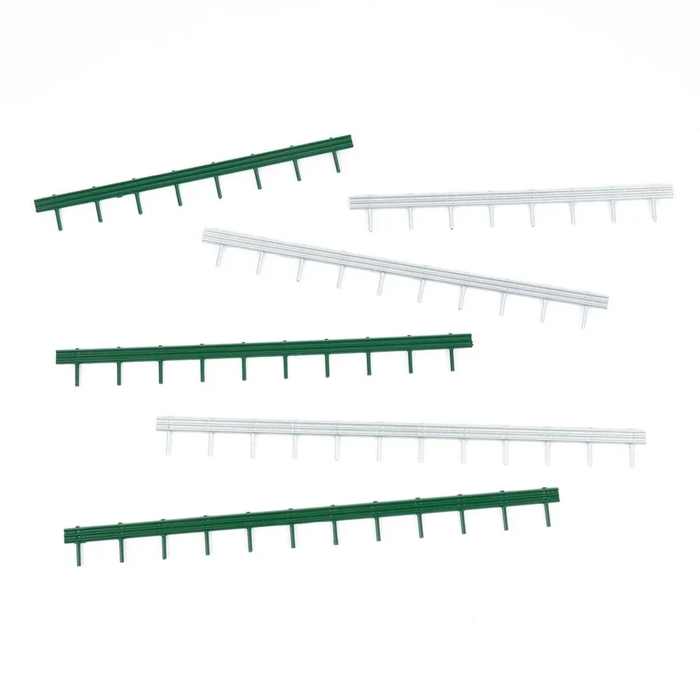 Ho 1/87 modèle de garde-corps d'autoroute Miniature, jouets de clôture ABS pour bricolage, fabrication de modèles/aménagement de construction d'architecture/Diorama 3 pièces/ensemble