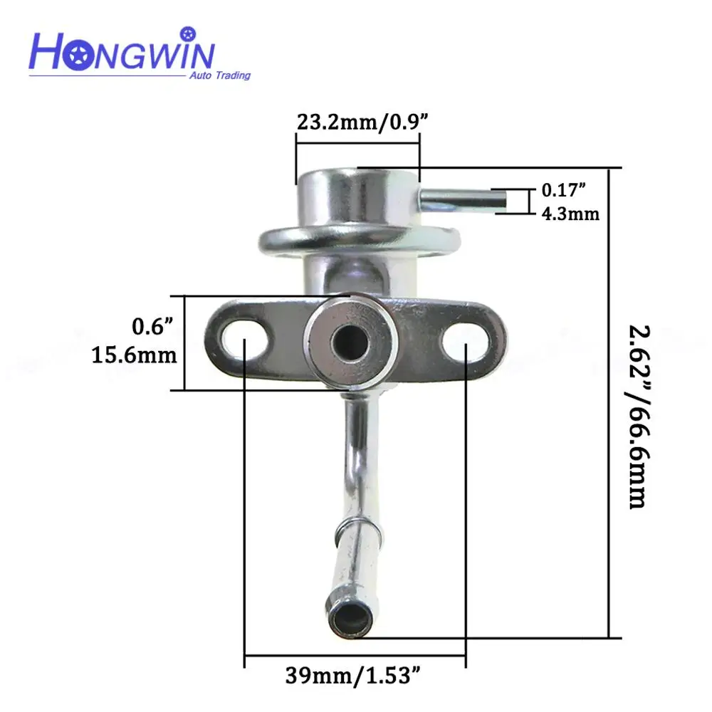 For Mitsubishi Lancer Evolution Evo 6 9 Mirage Colt 1.8 2.0 2.4 CN9A CP9A CT9A 02-07 Fuel Injection Pressure Regulator MD320749