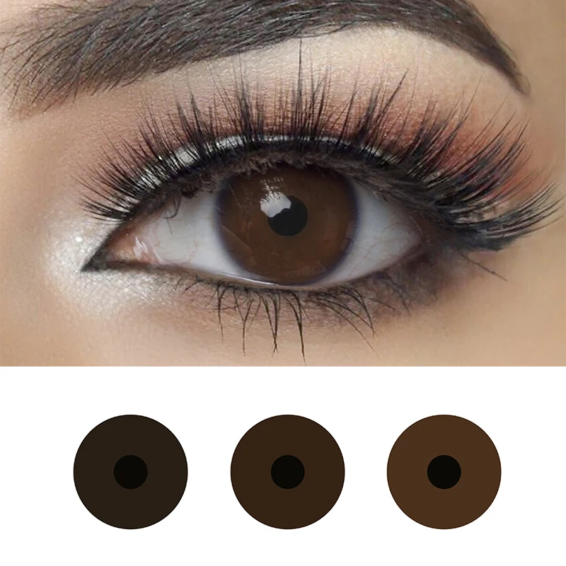 4pcs Iris Therapeutic blind  Lens Prosthetic Contact Lenses for People with Eye Defects