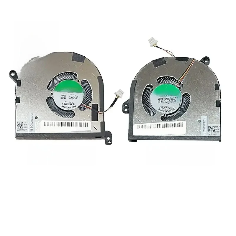 Nowy wentylator chłodzący procesor GPU do laptopa DELL Latitude 14 7400 E7400 XPS 15 9500 9510 9520 Precision 5550 M5500 5560 5570 P91F — zdjęcie produktu 7