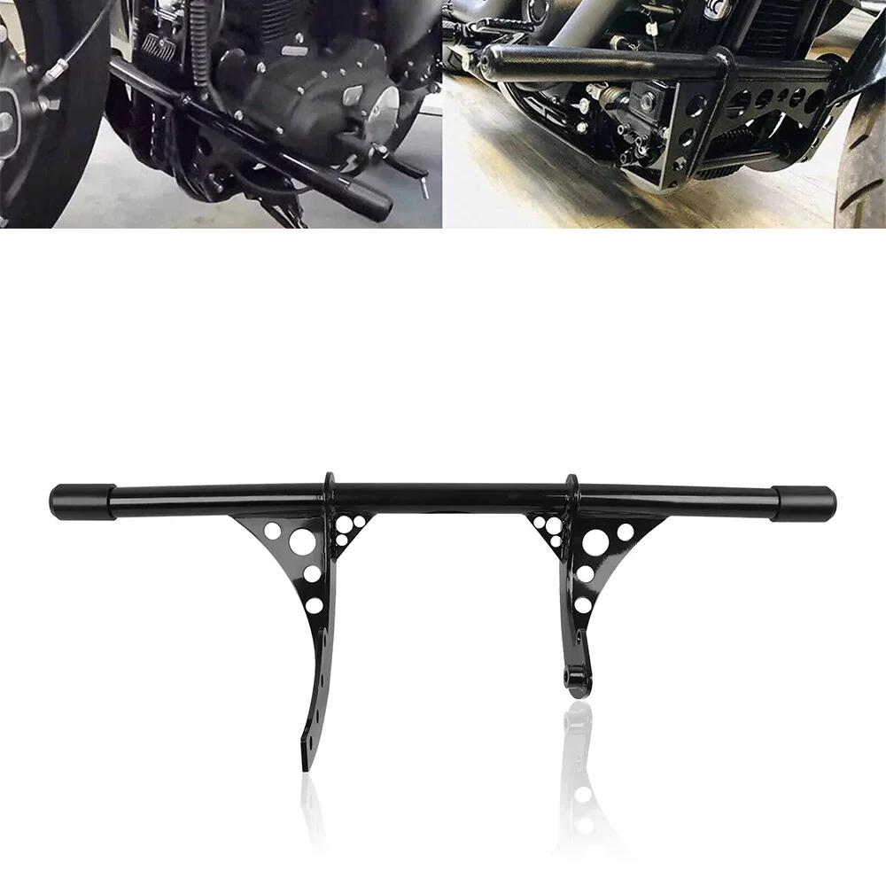 Kompatybilny z Harley Softail Street Fat Bob Low Rider S FXFBS FXFB FXLRS Foot Peg Crash Bar Engine Guard Bumper Stunt Cage — zdjęcie 2