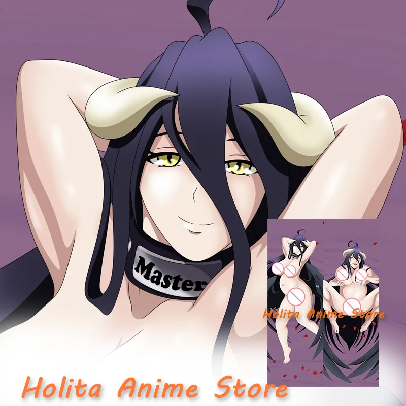 

Dakimakura Albedo (Overlord) Anime Double Sided Print Life Size Body Pillow Cover