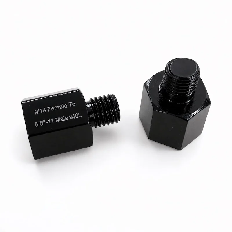 MONKEY KING M14 5/8-11 Thread Adapter with Water Hole for Grinder Wet Polisher Diamond Tools