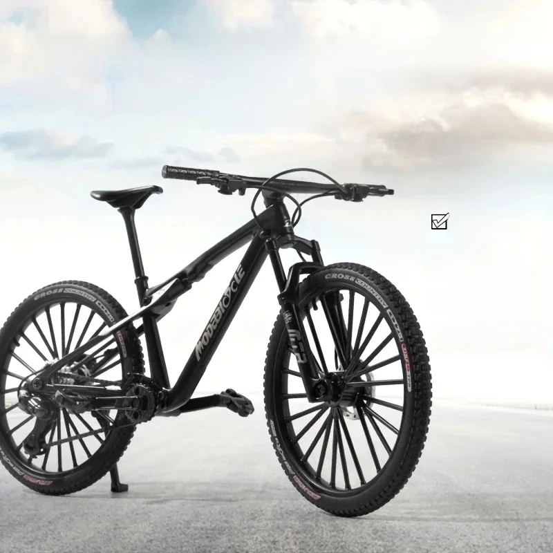 AliExpress NONE Vintage Metal Mountain Bike Model Desktop Mini Alloy Classic Bicycle Toy Die-Cast Finger Model Home Decoration