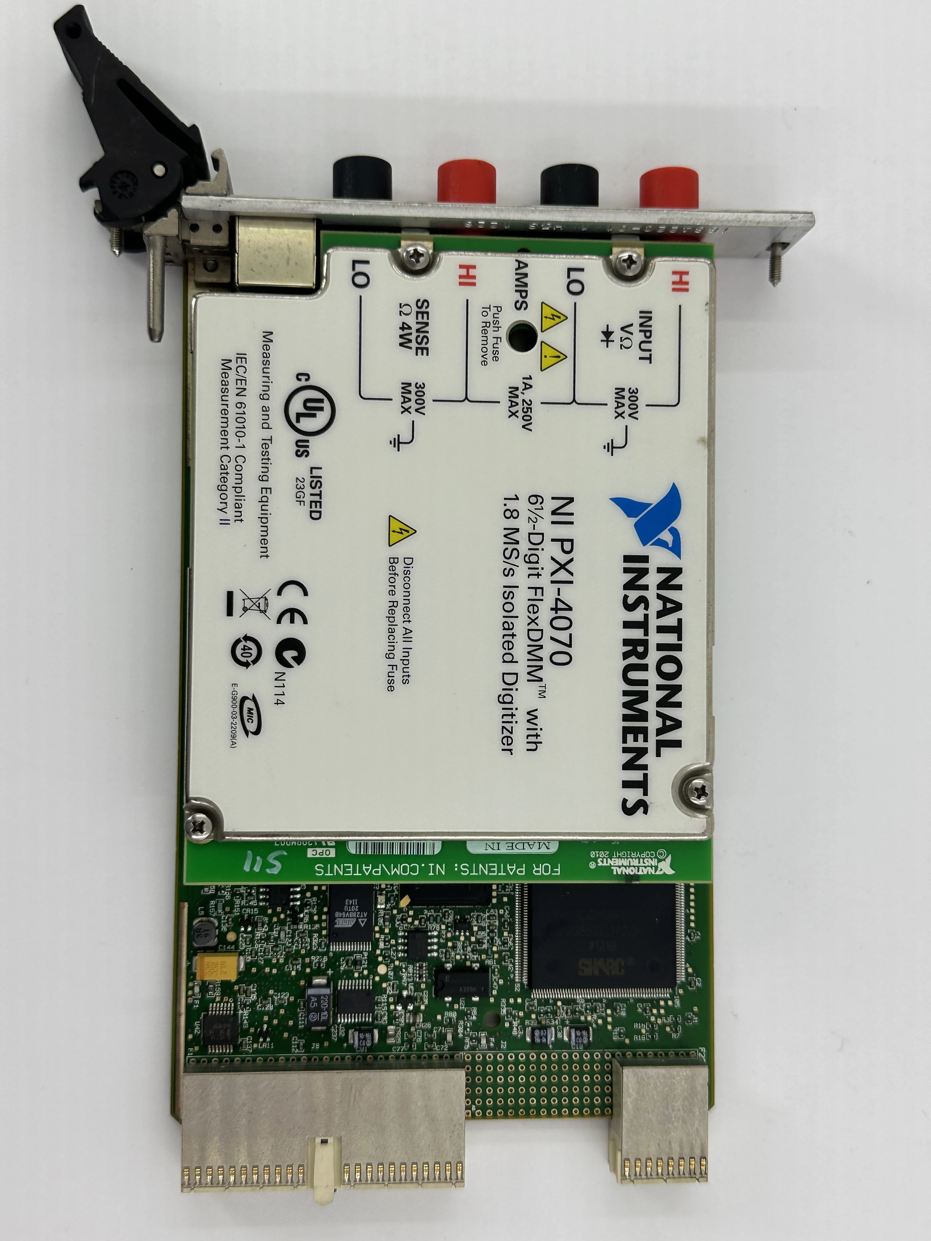 National Instruments NI PXI-4070 Digital Multimeter Card 6-1/2 Digit DMM