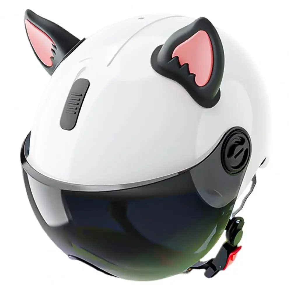 AliExpress Helmet Ear Accessory Motorcycle Helmet Cat Ear Decorations for Scooter Bicycle Adhesive Motorbike for Skateboarding for Cycling