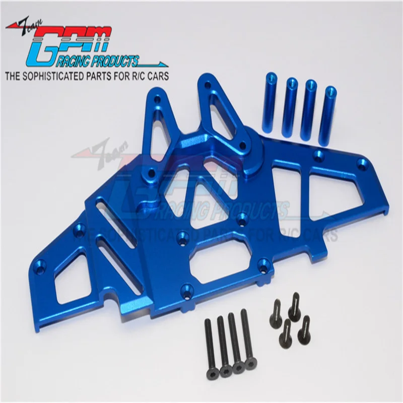 GPM ALUMINIUM FRONT CLIP & SKID PLATE - 1SET For AXIAL 1/8 YETI XL 90032 Upgrade