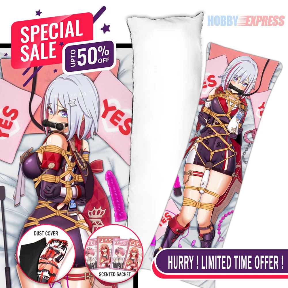

Hobby Express Anime Dakimakura Japanese Otaku Waifu Hugging Body Pillow Cover Case Topaz Honkai Star Rail 096581