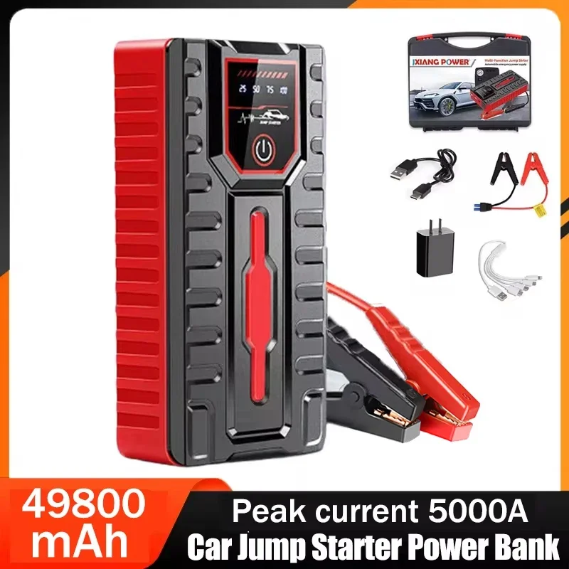 Car Jump Starter Power Portable 49800mAh Booster Jump Box Power Bank Battery Charger For oil Car 6.0L gold Diesel Car 4.0L