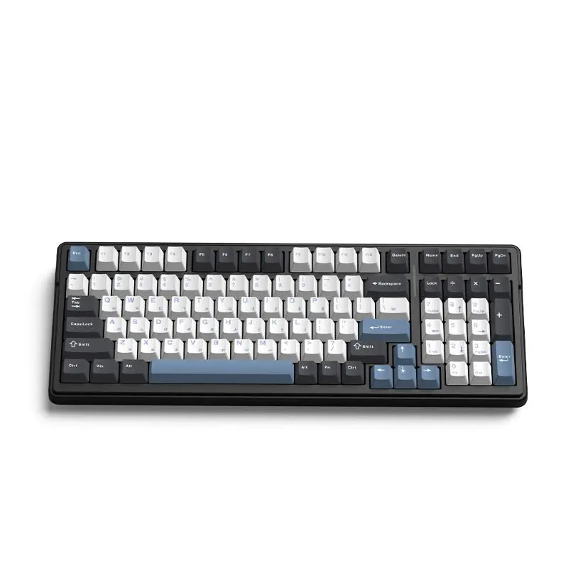 AULA F99 German oil and wireless mechanical keyboard Hangul (indie black) Ote Muzer noise pitch