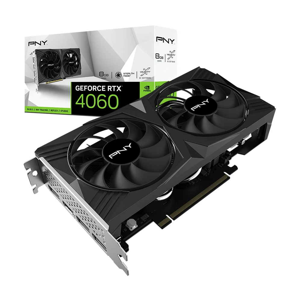 [본사직영] PNY 지포스 RTX 4060 VERTO D6 8GB Dual 제이씨현