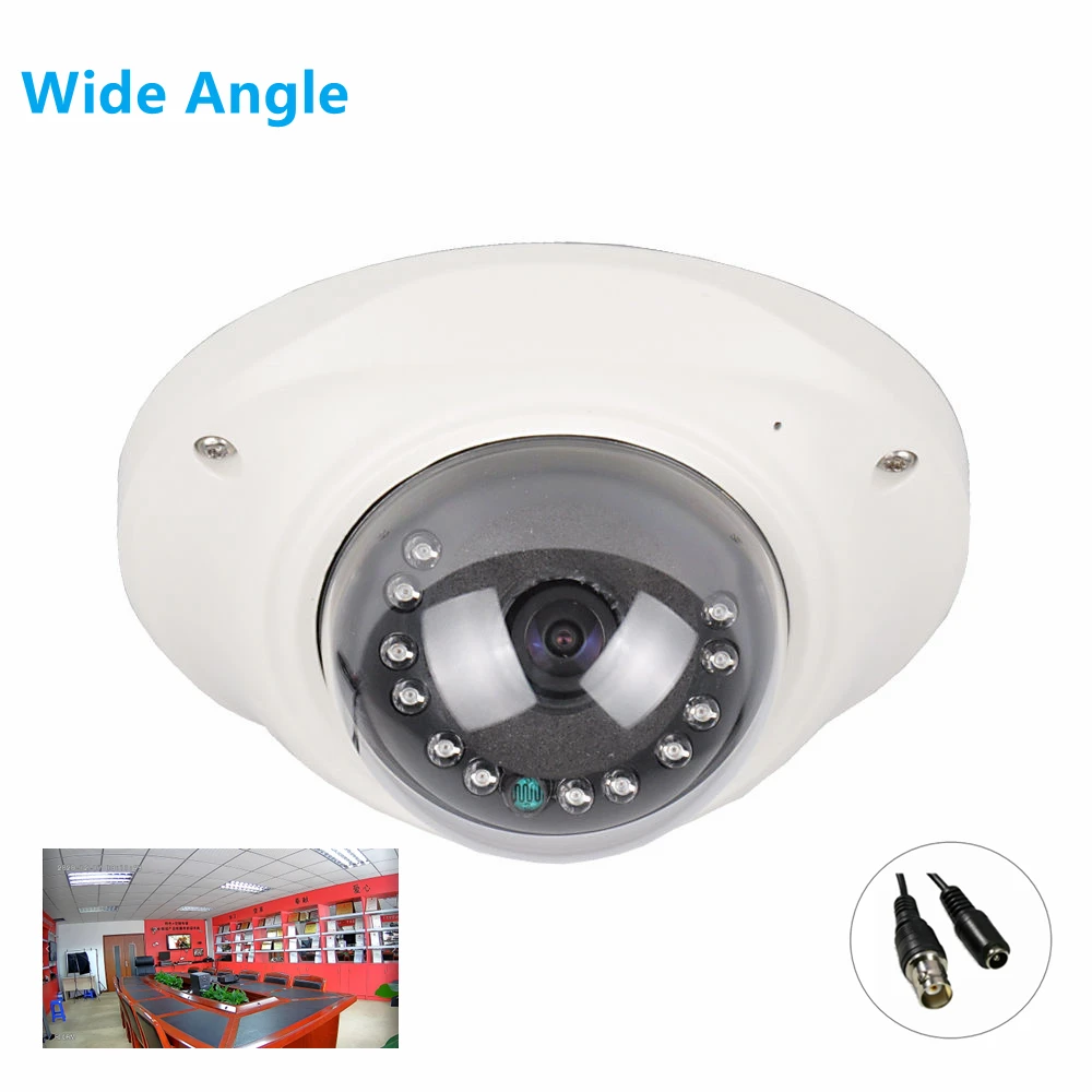 

5MP AHD CCTV Security Fish eye Dome Camera Wide Angle Night Vision 3.6MM 1.7MM Video Surveillance Analog Camera 20M Infrared