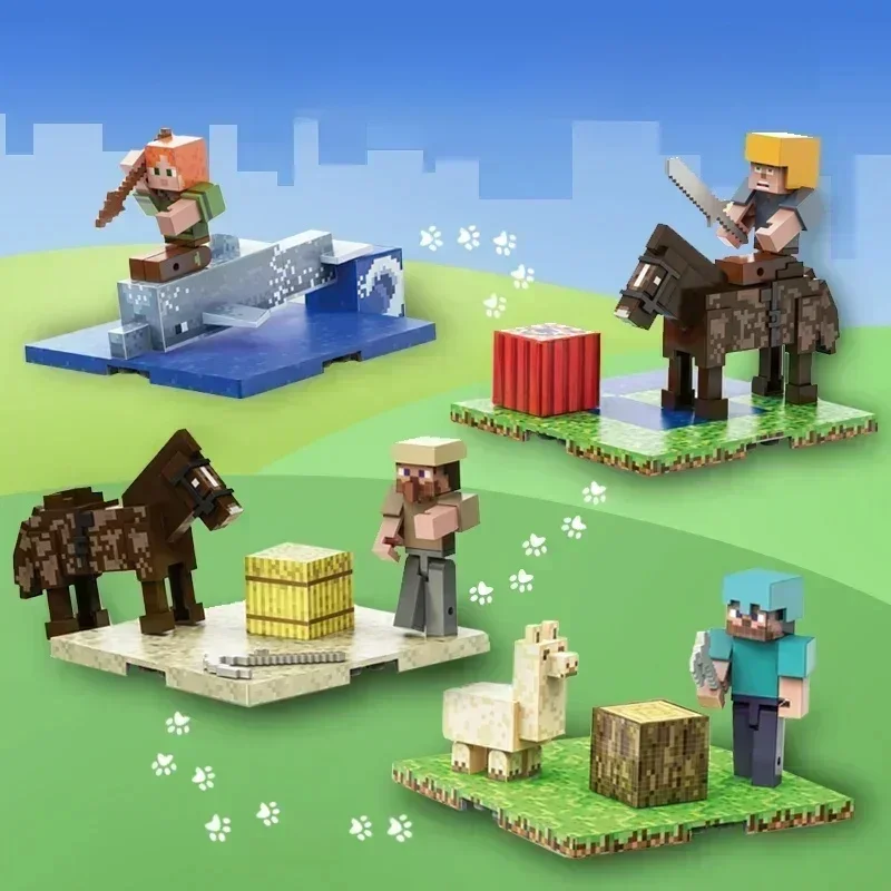 Blocs de construction magnétiques jouets cadeaux plaque de Base magnétique rôle enfants aimant brique ensemble âge 6 + bricolage fort aimant plaque de Base jouet