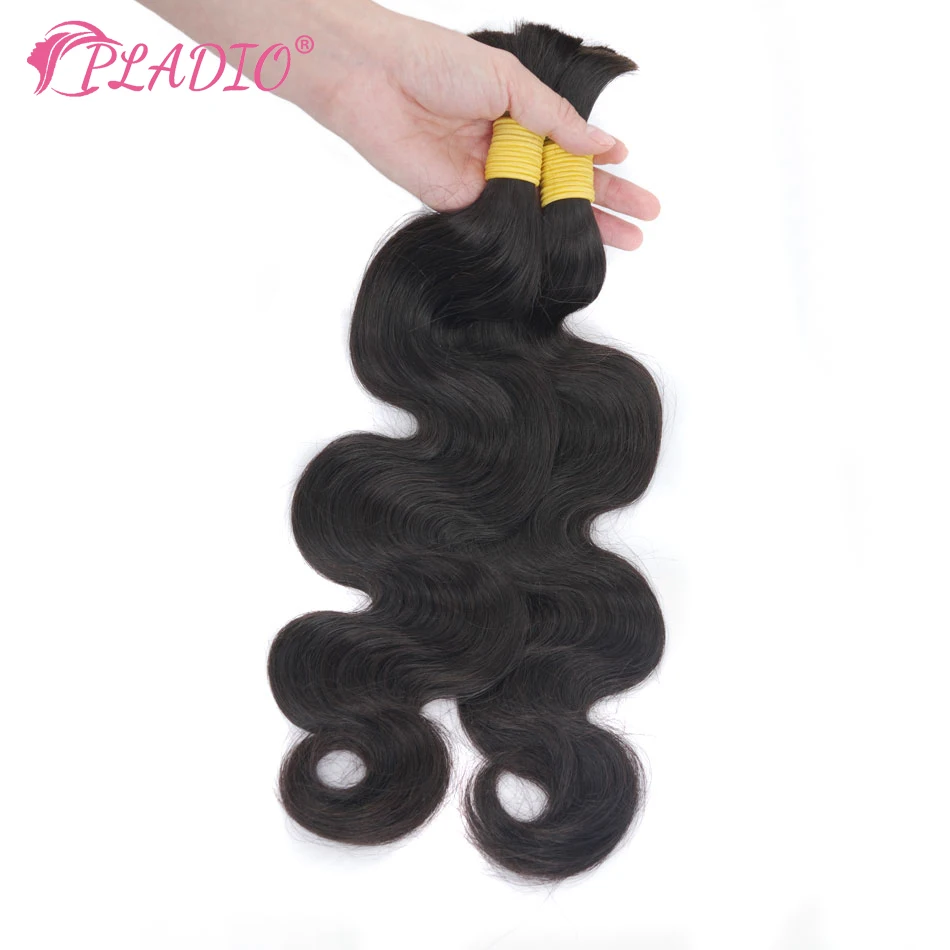 Bulk Hair Extensions 100g Body Wave Bulk Hair For Braiding No Weft Human Hair Braiding Hair Bulks  For Salon Supply 14-28 inch