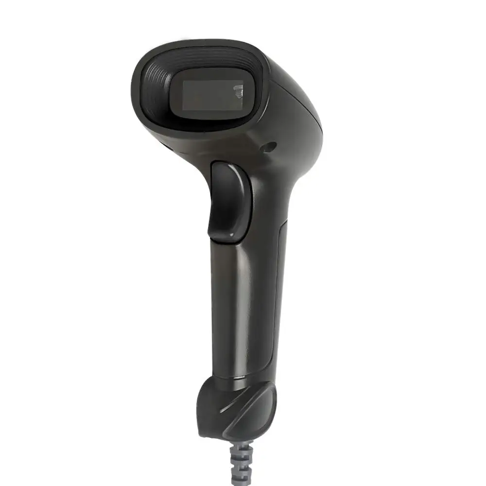 1D USB Laser Barcode Scanner for POS, Warehouse, Store, Library, with High Performance