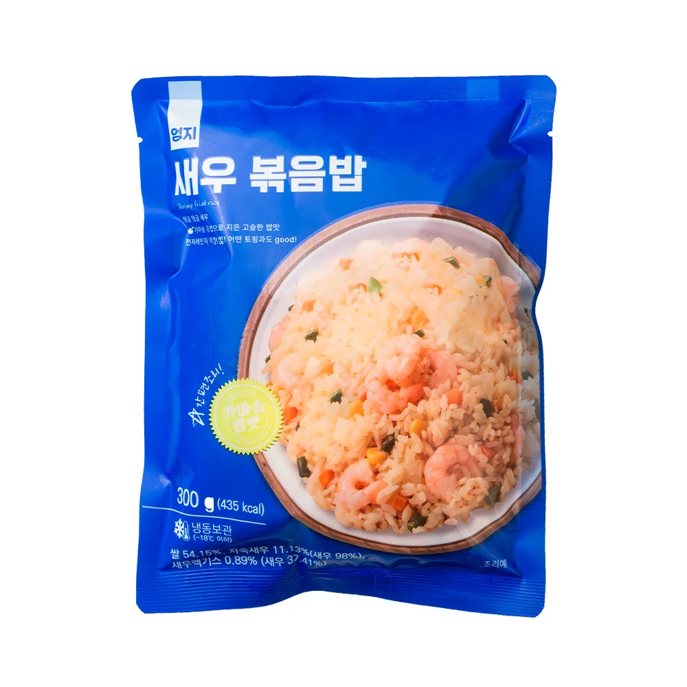 أومجي-روبيان مقلي يقلب أرز مقلي ، صحن جاهز للأكل ، مجمد ، 10 عبوات #5