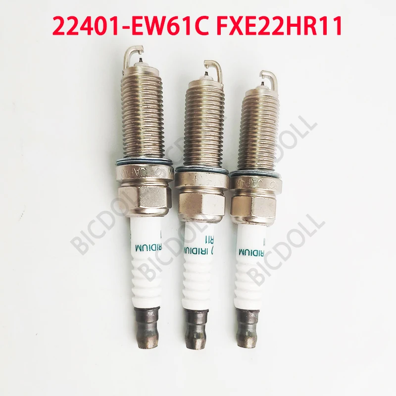 

Dual Iridium Spark Plug 22401-EW61C FXE22HR11 for Nissan 350Z Teana J32 Murano Z51 3.5L VQ35HR Infiniti EX35 FX50 Q50 Q70 QX70