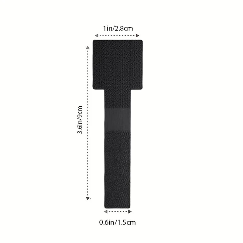 Kabelbinders Herbruikbare banden Klittenbanden Klittenband Zelfklevend voor thuis Gebruik voor snoerhouders Verstelbare opbergruimte Desktop Organizer Manager