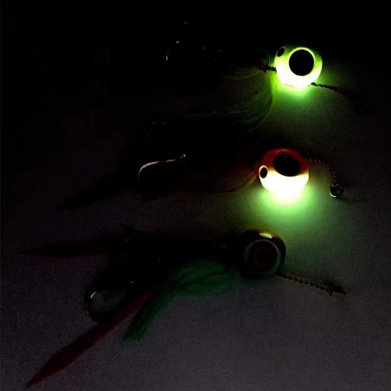 1 قطعة طعم تهزهز للمياه المالحة 60 جرام 80 جرام رأس غرق الرصاص مع تنورة مطاطية-طعم القفز المعدني الثقيل لصيد الأسماك في بحر المحيط #3