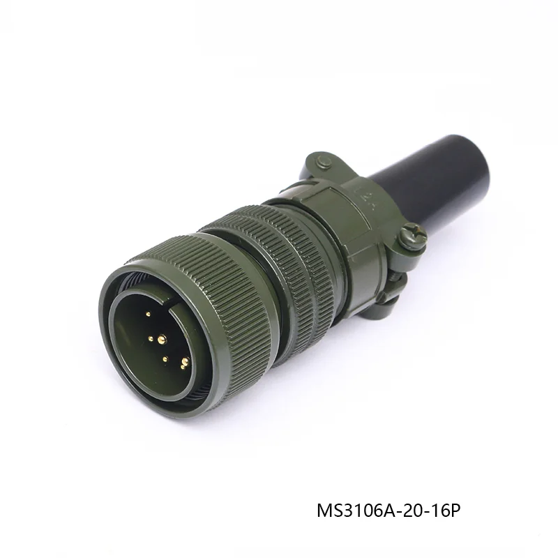 

MS5015 MS3106A MS3102A MS3108A MS3100A MS3101A 20-16S 20-16P Aviation Plug Servo Motor Connector 9 Pin Core 20-16