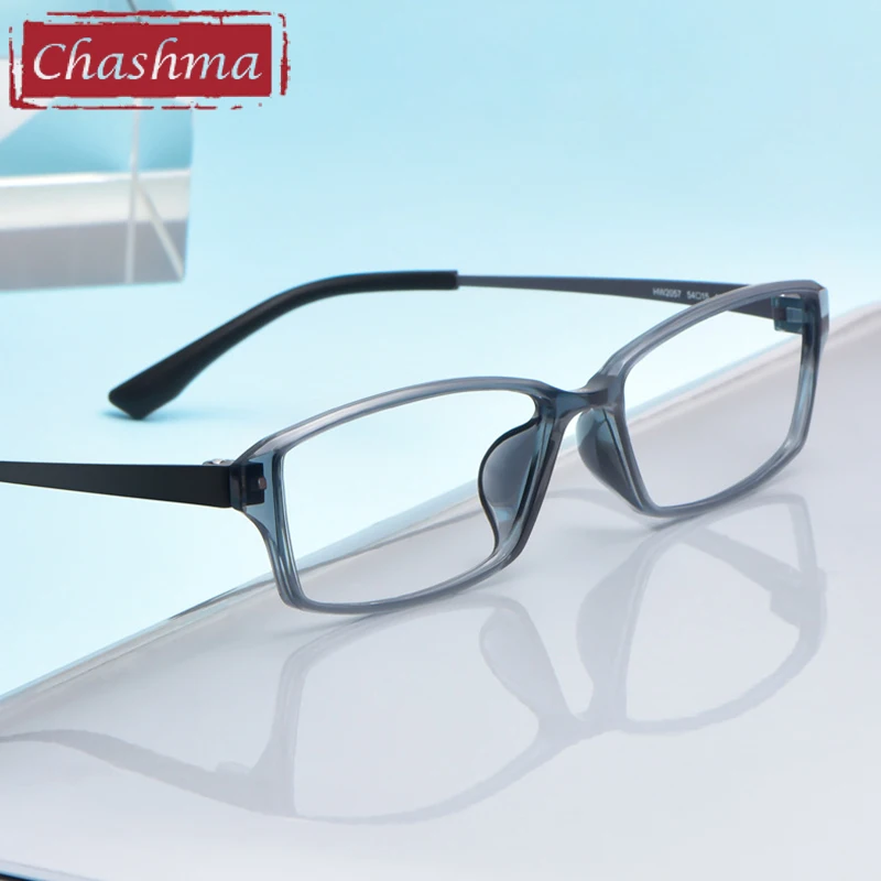 Chashma Glasses Frames Men TR 90 Pure Titanium 8.9 g Ultra Lightweight Eyeglasses Optical Women Eyewear for Prescription Lenses