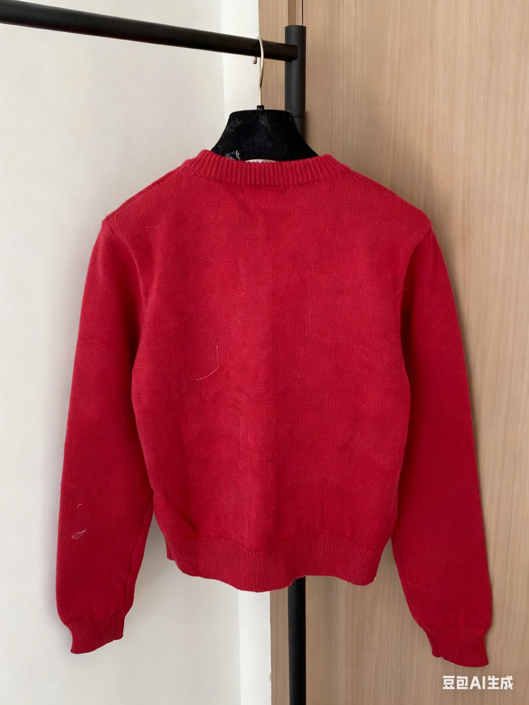 

25SS Spring and Autumn women's patterned embellishment cardigan SU219