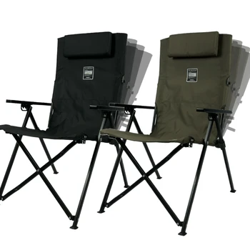 (원스위크라이프) 캠핑 접이식 경량 각도조절 의자 리클라이너 롱 릴렉스 체어