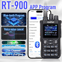 Radtel RT-900 8W Full band Ham Radio Walkie Talkie 256CH Air Band Two Way Radio Station Aviation NOAA Police Marine River PTT