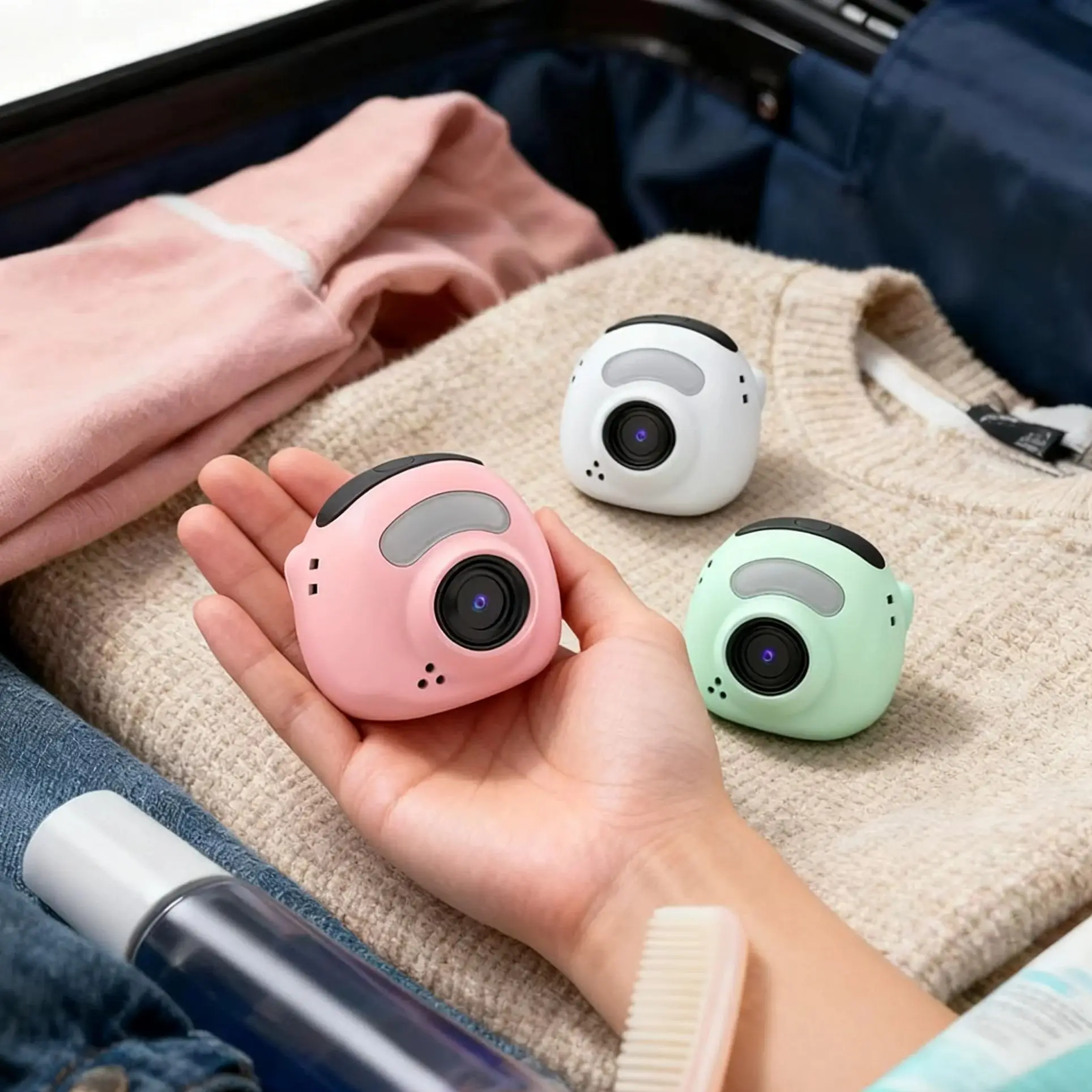 

Selfie Digital Thumb Camera Student-specific Compact Digital Camera Portable Fun Vintage Mini Color Campus VLOG Camera