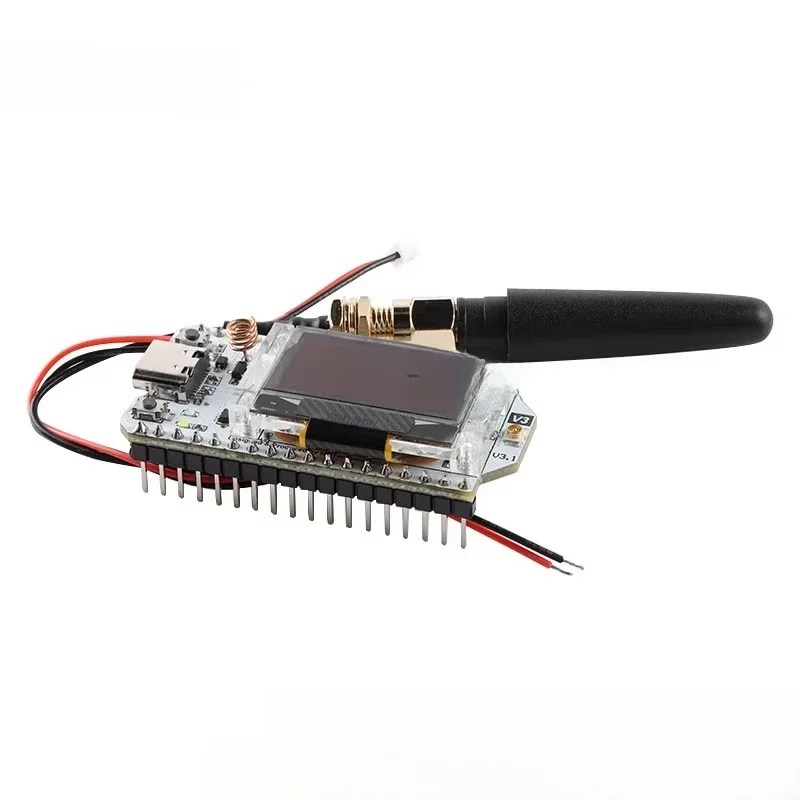 ESP32 SX1262 LoRa 433-510MHz wyświetlacz OLED moduł WIFI płytka rozwojowa 433mhz dla Arduino LoRaWAN Shell meshtastic Mesh Network — zdjęcie 2